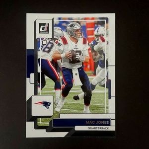 Mac Jones: New England Patriots, Quarterback 2022 Panini Donruss Football #134